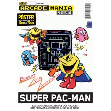 Super Pac-Man - Superpôster Arcade Mania Super Pac-Man - Superpôster Arcade Mania
