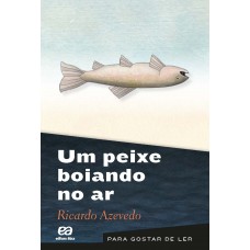 Um peixe boiando no ar