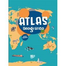 ATLAS GEOGRÁFICO: Bandeiras dos países e estados do Brasil - Acompanha Megapôster do Mapa-Múndi