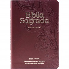 Bíblia Sagrada Letra Grande com Harpa Cristã