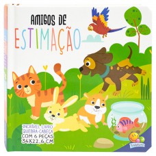 Incrível Livro Quebra-cabeça: Amigos de Estimação