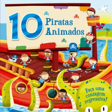 10 piratas animados