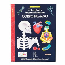 Montar e Aprender: O Incrível e Impressionante Corpo Humano - Com Modelo 3D do Corpo Humano!