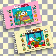 KIT BOB CUTE – Capa Dura Amarelo + Capa Dura Rosa