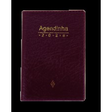 Agenda simples 2026 - vinho