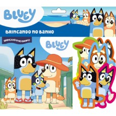 Bluey Brincando no Banho
