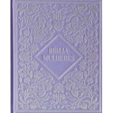Bíblia Mulheres NVT - Uma Coluna Capa Dura Vintage Roxa