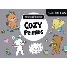 Coleção Cute & Cozy - Cozy Friends - Cinza
