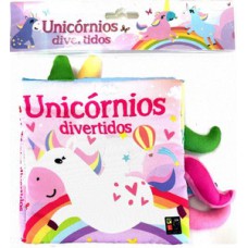 Livro de tecido - Unicórnios divertidos