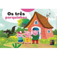 Livro quebra-cabeça - Os três porquinhos Livro quebra-cabeça - Os três porquinhos