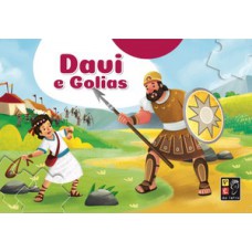 Livro quebra-cabeça - Davi e Golias Livro quebra-cabeça - Davi e Golias