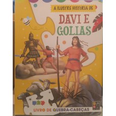 Livro de quebra-cabecas - davi e golias