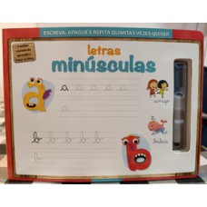 Escreva, apague e repita - letras minusculas Escreva, apague e repita - letras minusculas