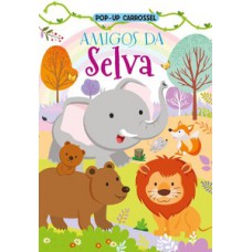 Pop-up carrossel - Amigos da selva