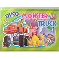 Pop up dino: monster truck