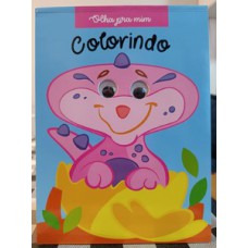 Olha pra mim - colorindo o dino