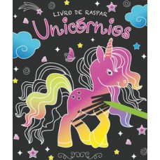 Livro de raspar - Unicórnios