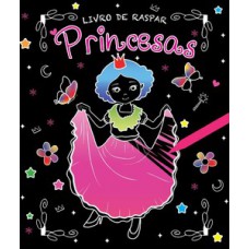 Livro de raspar - Princesas