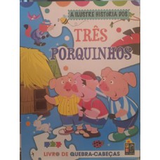 Livro de quebra-cabecas - tres porquinhos