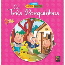 Livro de quebra-cabeças - Os três porquinhos