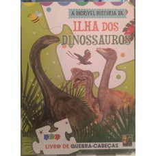 Livro de quebra-cabecas - ilha dos dinossauros