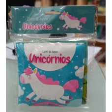 Livro de banho - pequenos unicornios