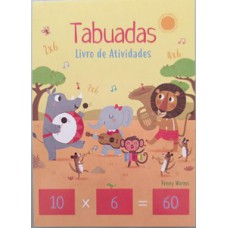 Livro de atividades - tabuadas formato menor