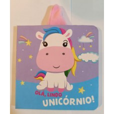 Livro cartonado - ola lindo unicorno