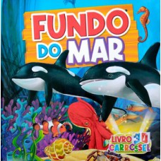 Livro 3d carrossel - fundo do mar