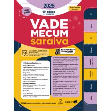 Vade Mecum Saraiva Tradicional - 40ª Edição 2025