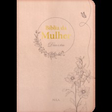 Bíblia da mulher Deus e elas - Caixa presente - champagne