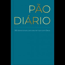 Pão Diário - Letra grande — Azul