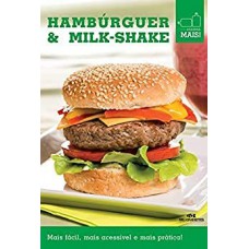Mini cozinha - Hambúrguer e milk-shake