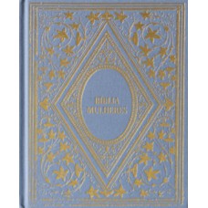 Bíblia Mulheres NAA - 1 Coluna Capa Dura Vintage Azul