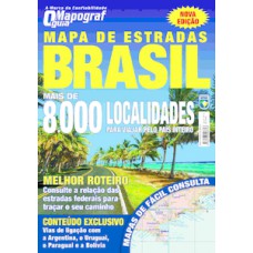 Mapa de estradas Brasil