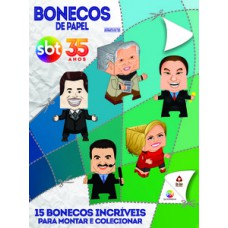 SBT 35 anos - Superlivro coleção bonecos de papel
