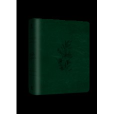 Bíblia Mulheres Nvt - Duas Colunas - Verde Musgo Floral