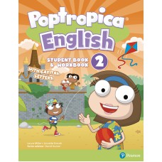 Poptropica Br Level 2 Student Book And Workbook Combined Caps + Spiral & Digital Resources & Family Guide & Reader