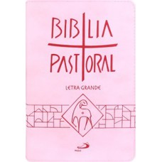 Bíblia Pastoral - Zíper - Rosa