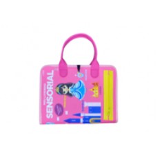 Livro Educativo Montessori: Meu Livrinho Sensorial Maleta Educativa - Princesas