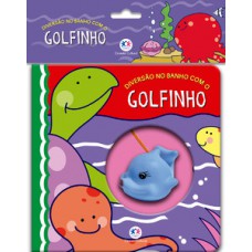 Diversão no banho com o golfinho