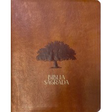 Bíblia Mulheres NVT - Uma Coluna - FIGUEIRA Caramelo