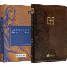 Lecionário devocional, Couro-soft com slipcase – Plano de leitura bíblica trienal com Salmos e oração, organizado pelo calendário litúrgico cristão Lecionário devocional, Couro-soft com slipcase – Plano de leitura bíblica trienal com Salmos e oração, organizado pelo calendário litúrgico cristão