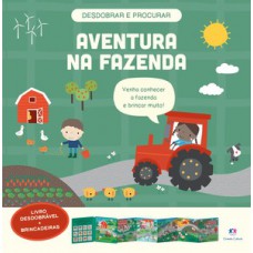 Aventura na fazenda - Livro desdobrável + brincadeiras