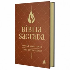 Bíblia Sagrada King James - Letra Extra Grande - Marrom
