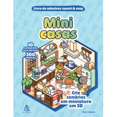 Mini casas – Livro de adesivos sweet & cosy Mini casas – Livro de adesivos sweet & cosy