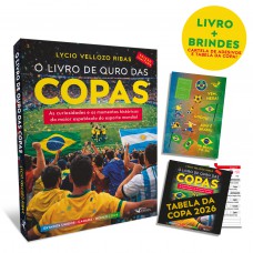 O livro de ouro das copas 2026 – Edição Limitada O livro de ouro das copas 2026 – Edição Limitada