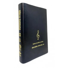 Bíblia Grande Harpa Cristã Econômica Letra Grande Preta (Música)