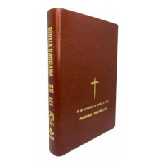 Bíblia Grande Harpa Cristã Econômica Letra Grande Marrom (Salvação)