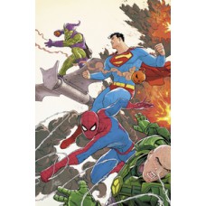 Superman/homem-aranha - capa variante 02